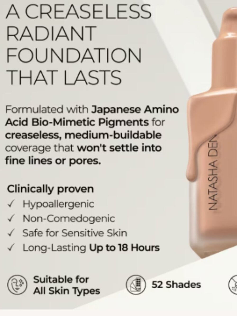 NATASHA DENONA   HY-GLAM Foundation - NIB